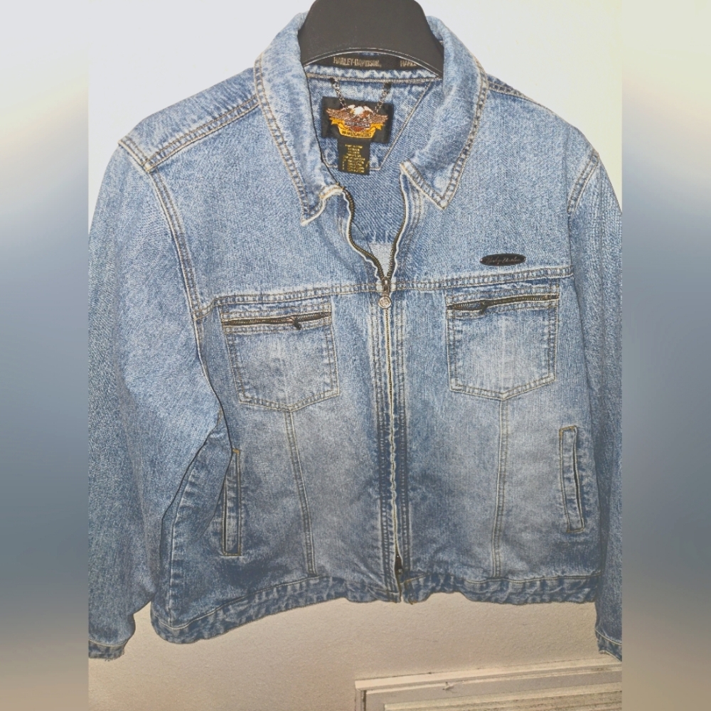 Harley Davidson women's jeans jacket